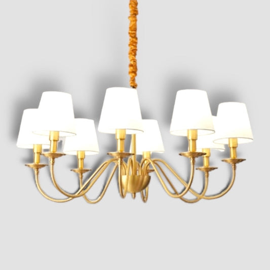 Retro ljuskrona för vardagsrum