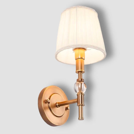 Vägglampa i amerikansk design
