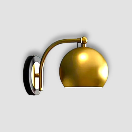 Vintage vägglampa med stickpropp