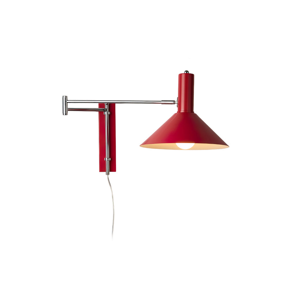 Vägglampa för minimalistiskt kontor