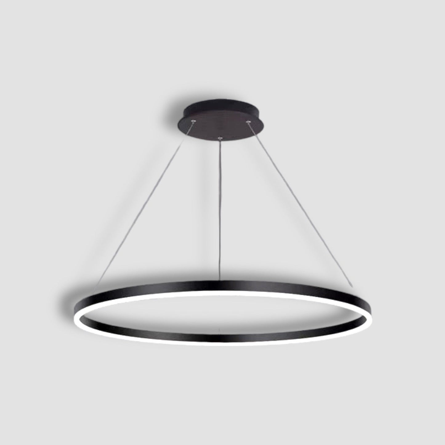 Minimalistisk ring taklampa