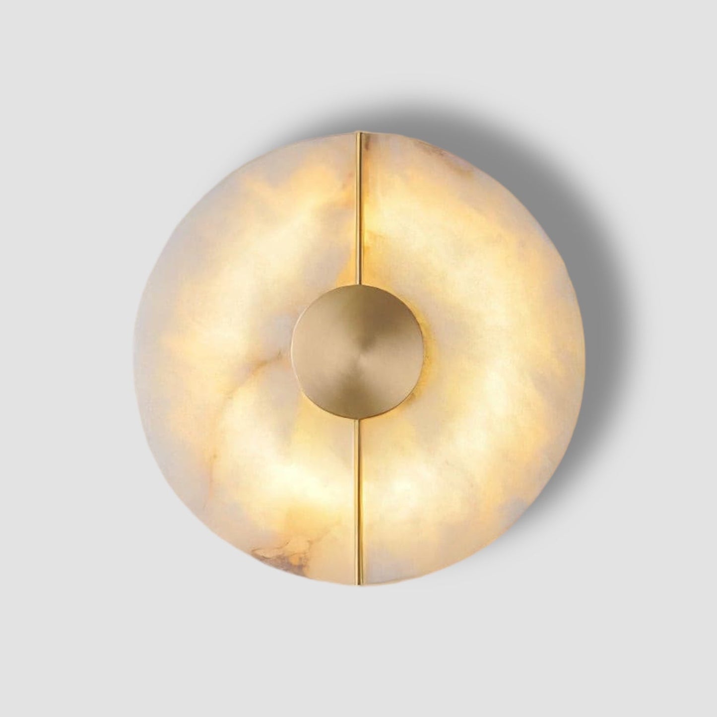 Art Deco vägglampa i marmor