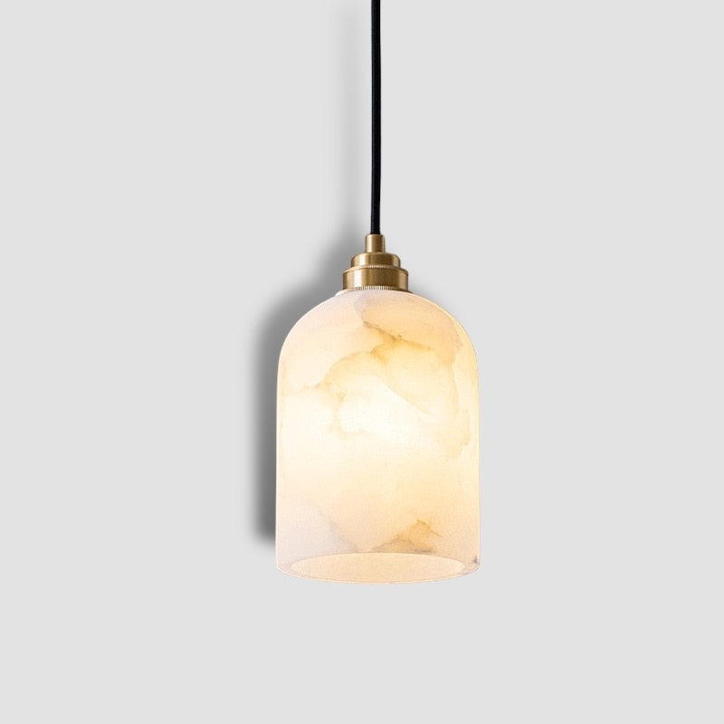 Wabi-Sabi pendellampa i marmor