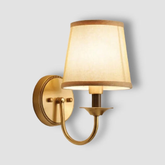 Amerikansk vägglampa för sängbord