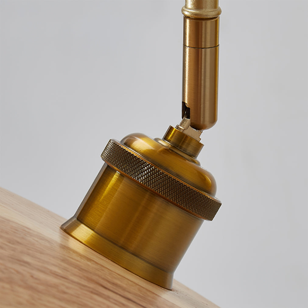 Justerbar vägglampa för sängbord