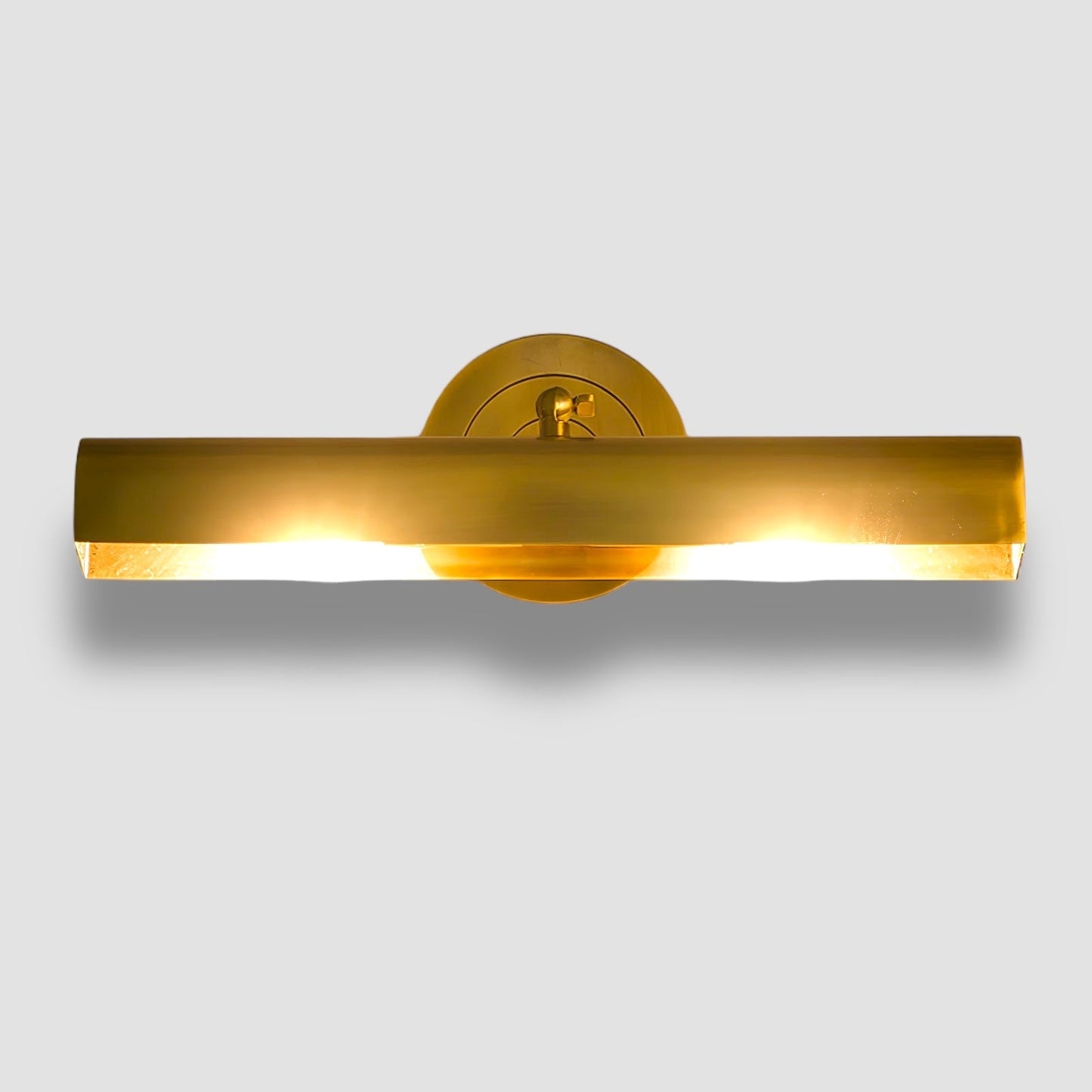 Retro vägglampa i guld