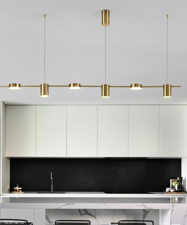 LUXELY Ljuskrona med flera spottar