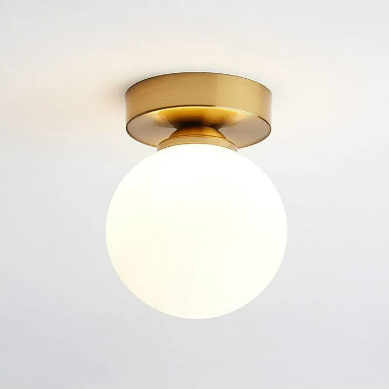 Led-lampa i nordiskt glas