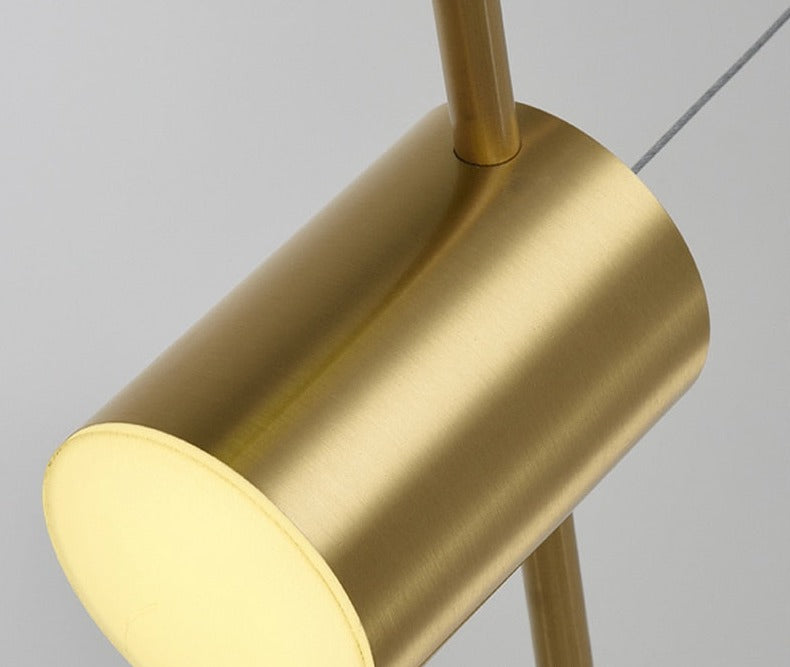 LUXELY Ljuskrona med flera spottar