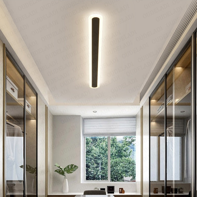 Minimalistisk Led-vägglampa