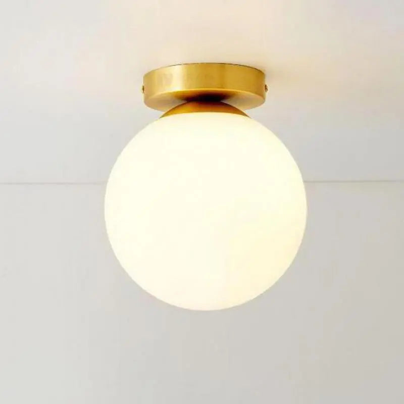Led-lampa i nordiskt glas