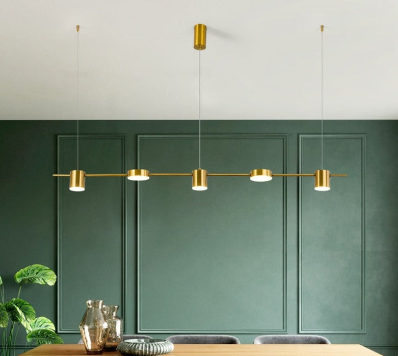 LUXELY Ljuskrona med flera spottar