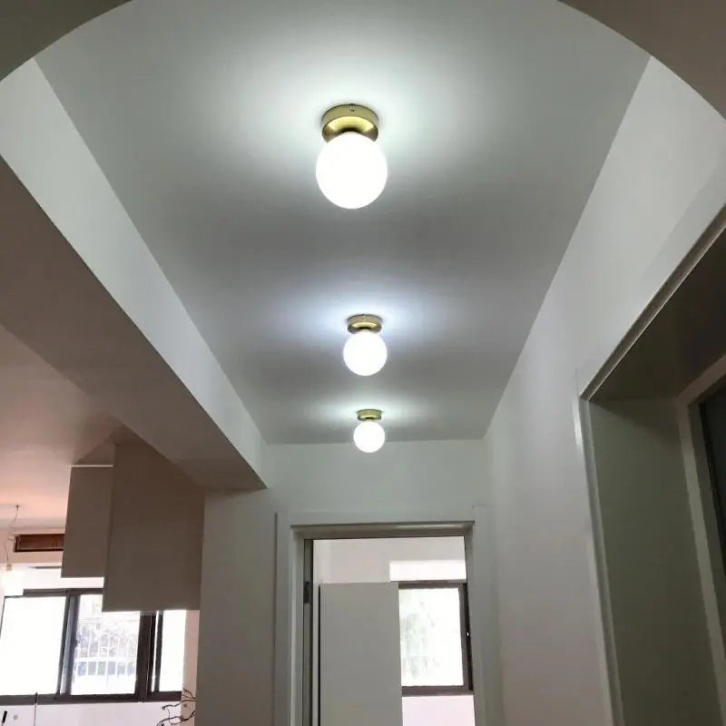 Led-lampa i nordiskt glas