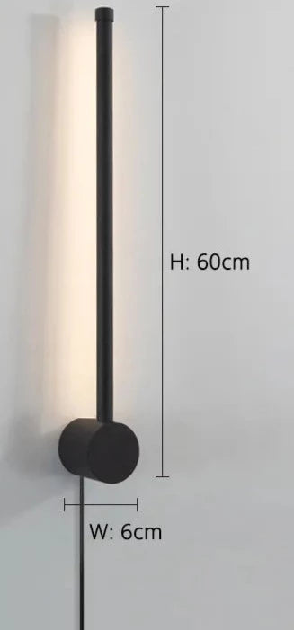 Nordisk vägglampa med stickpropp