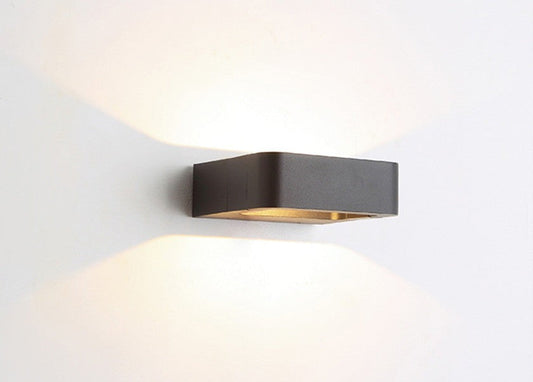 Down-Up Vattentät vägglampa