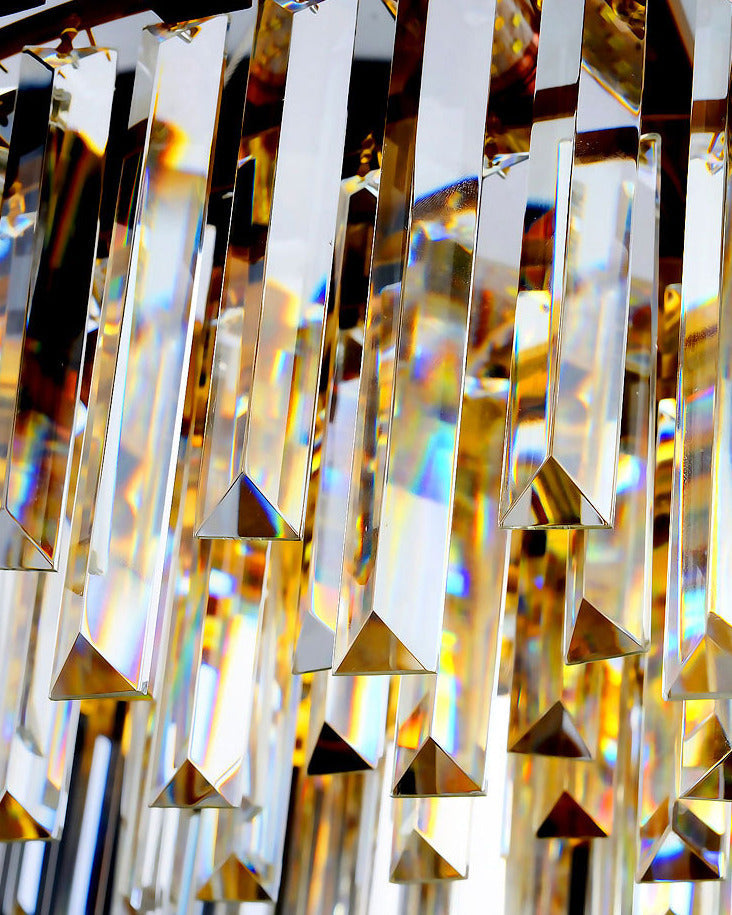 Kristallkrona i guld