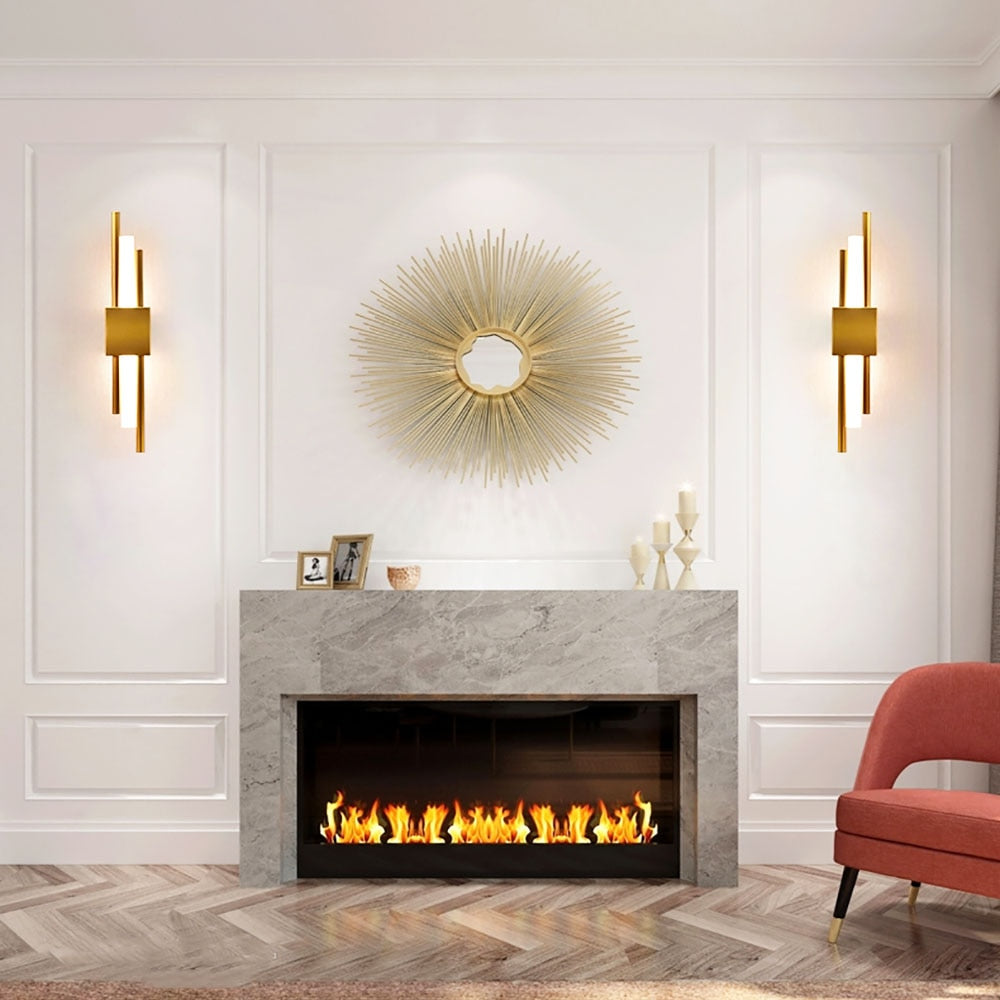 Modern LED-vägglampa