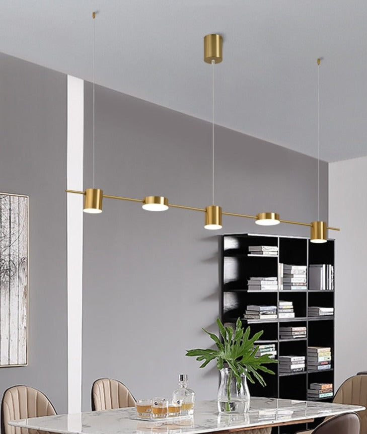 LUXELY Ljuskrona med flera spottar