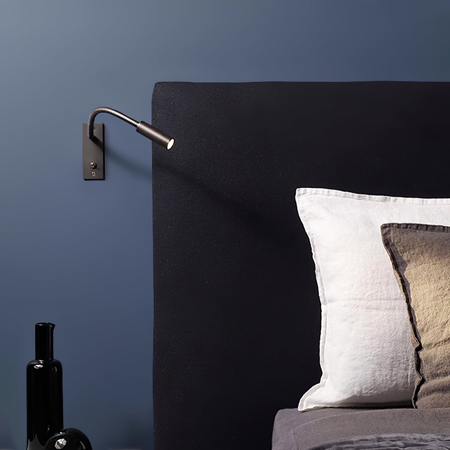 Justerbar vägglampa för sovrum