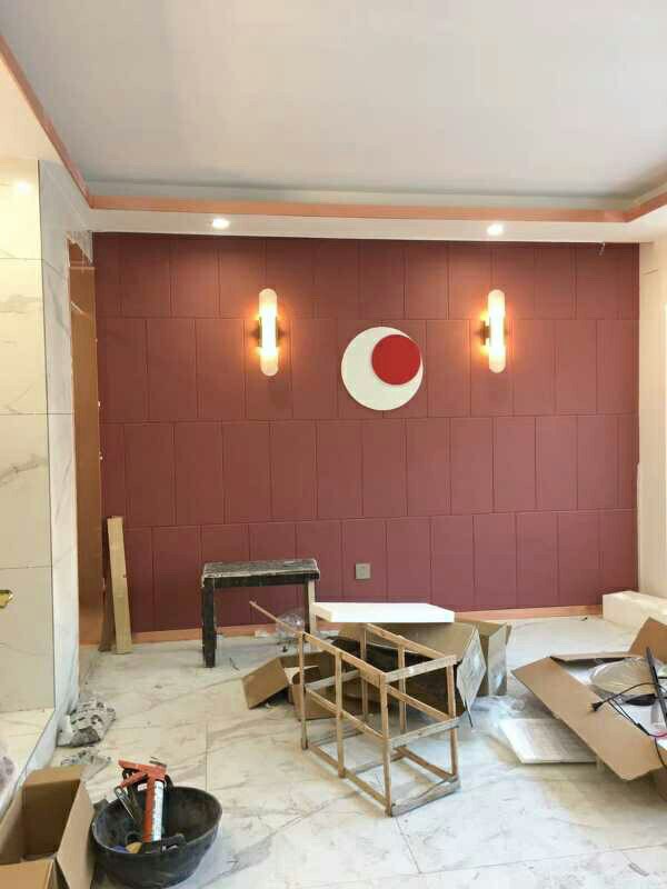 Oval vägglampa i marmor