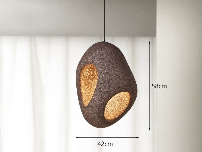 Art Wabi-Sabi taklampa