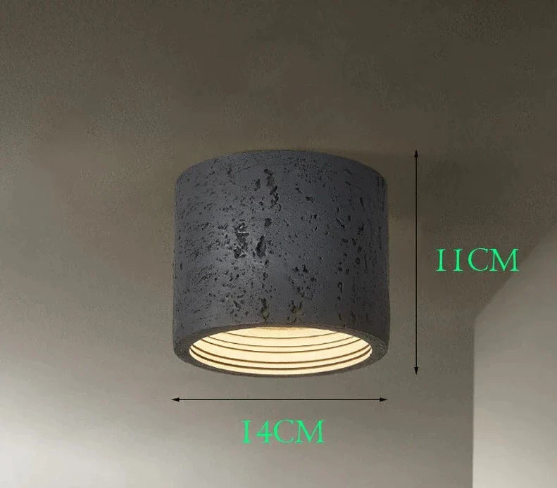 Wabi sabi spotlight cement