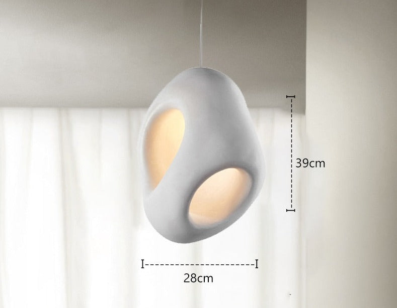 Art Wabi-Sabi taklampa