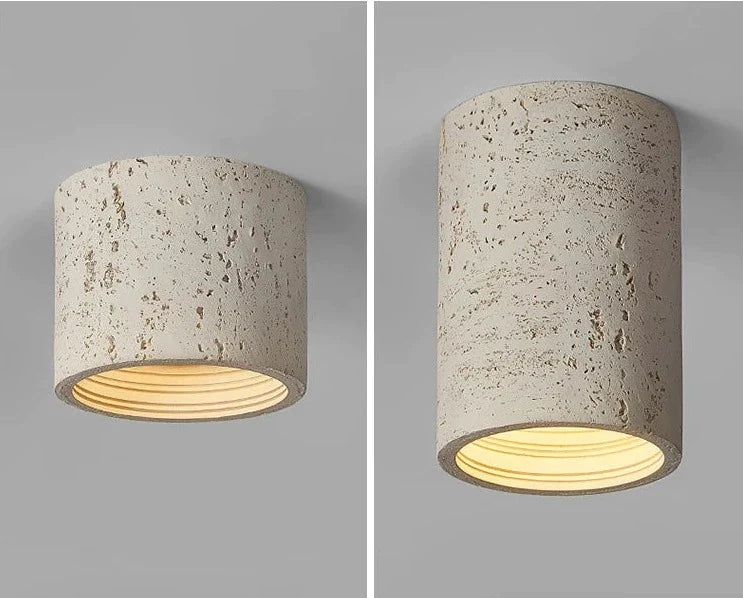 Wabi sabi spotlight cement