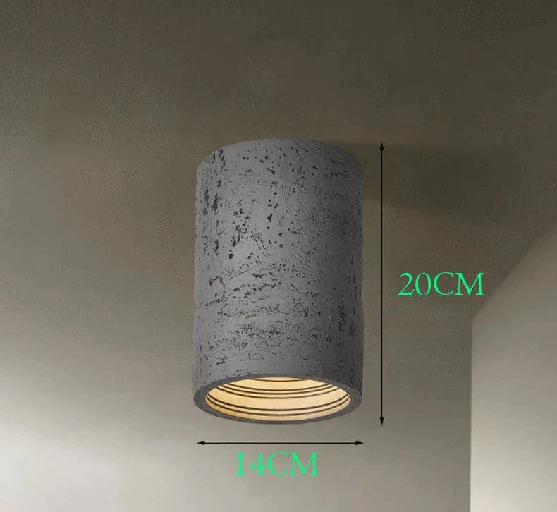 Wabi sabi spotlight cement