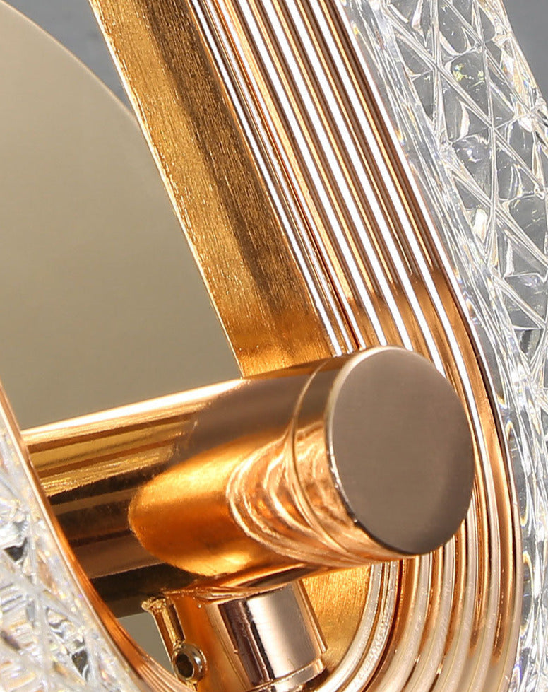 Vägglampa i kristall Royal