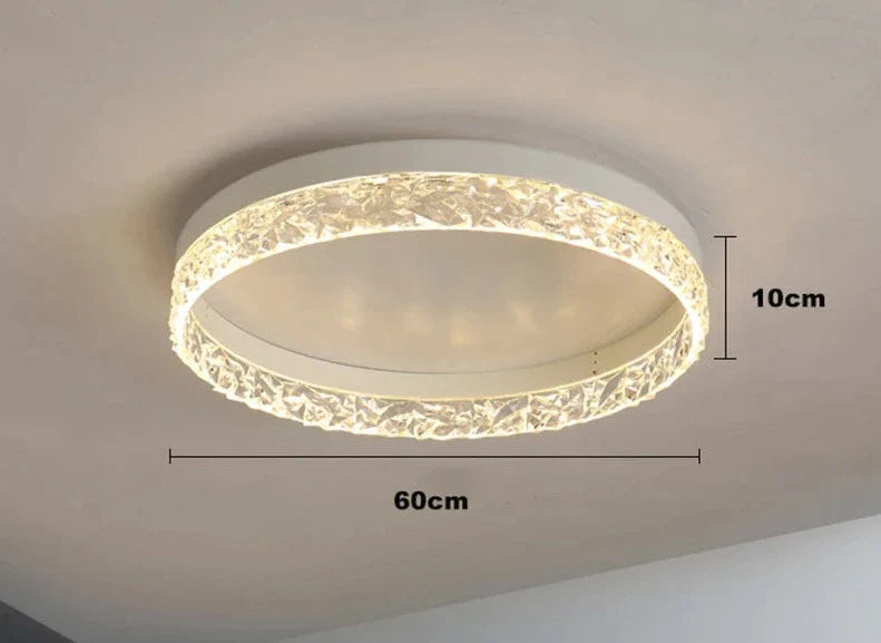 Taklampa i nordisk kristall