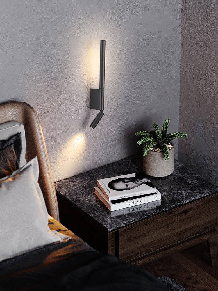 Hotell sovrum vägglampa