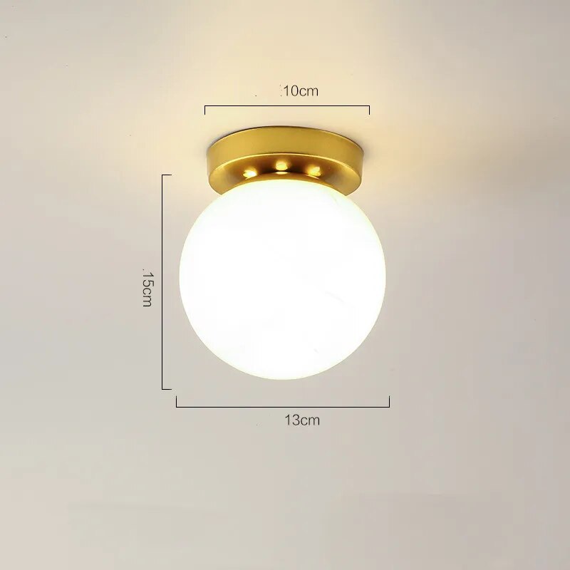Led-lampa i nordiskt glas
