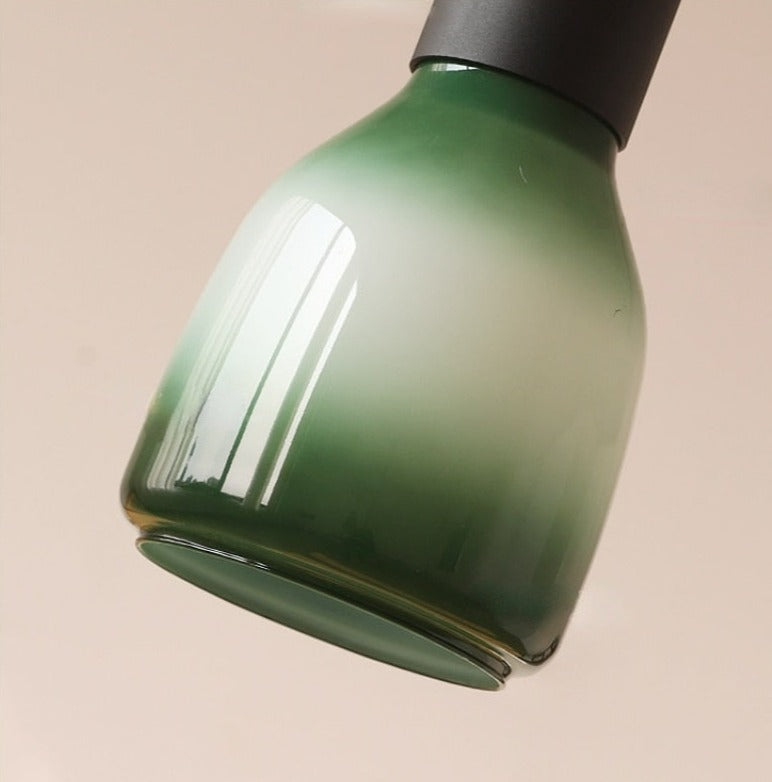 Gradient-pendellampa med blomma