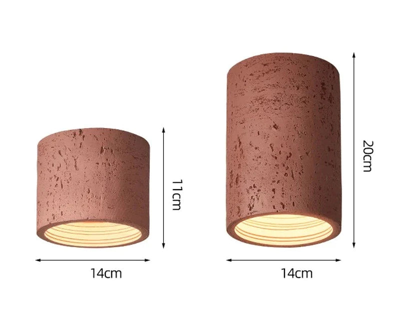 Wabi sabi spotlight cement