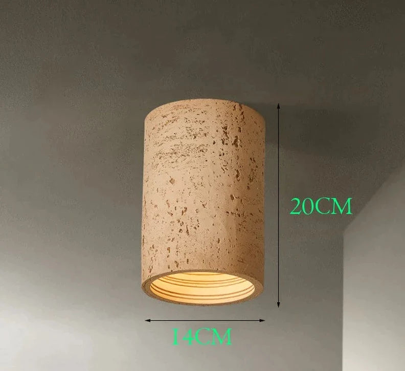 Wabi sabi spotlight cement