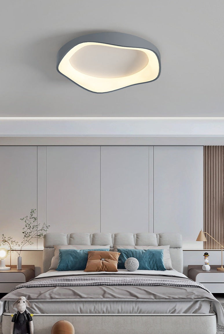 Lyxig ljuskrona med kreativ konst