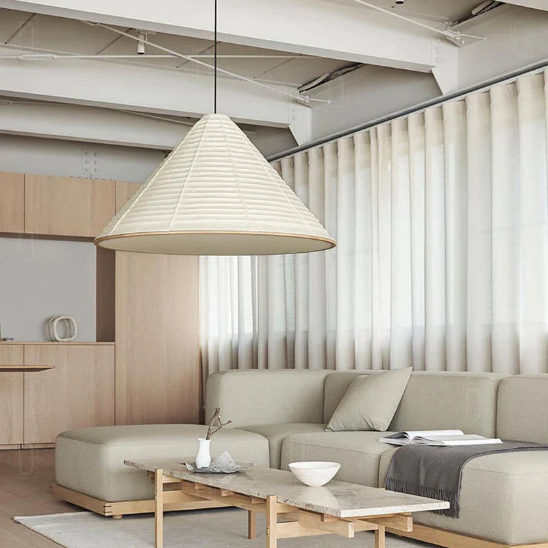 Wabi sabi piramid pendellampa