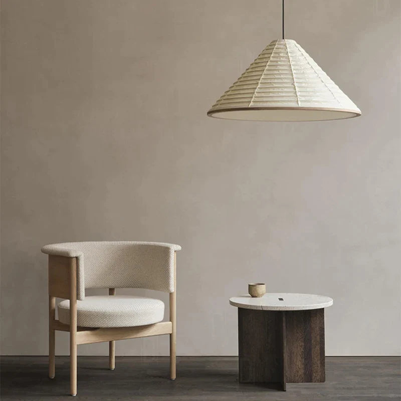 Wabi sabi piramid pendellampa