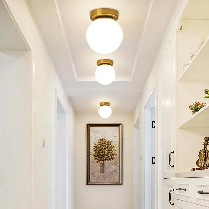 Led-lampa i nordiskt glas