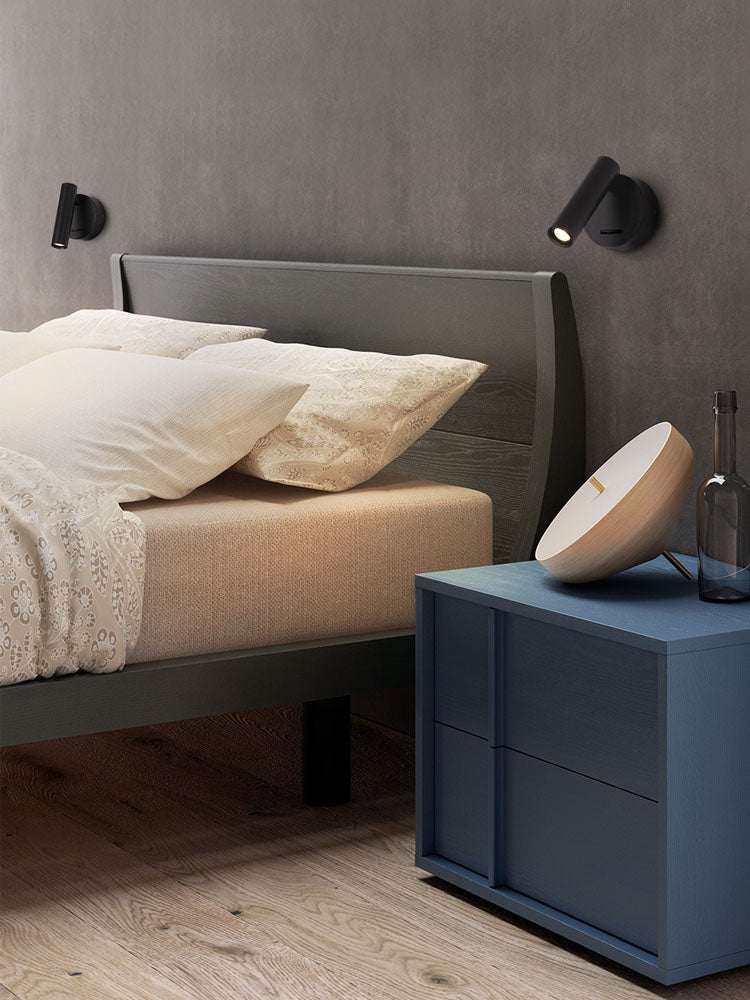 Hotell sovrum vägglampa