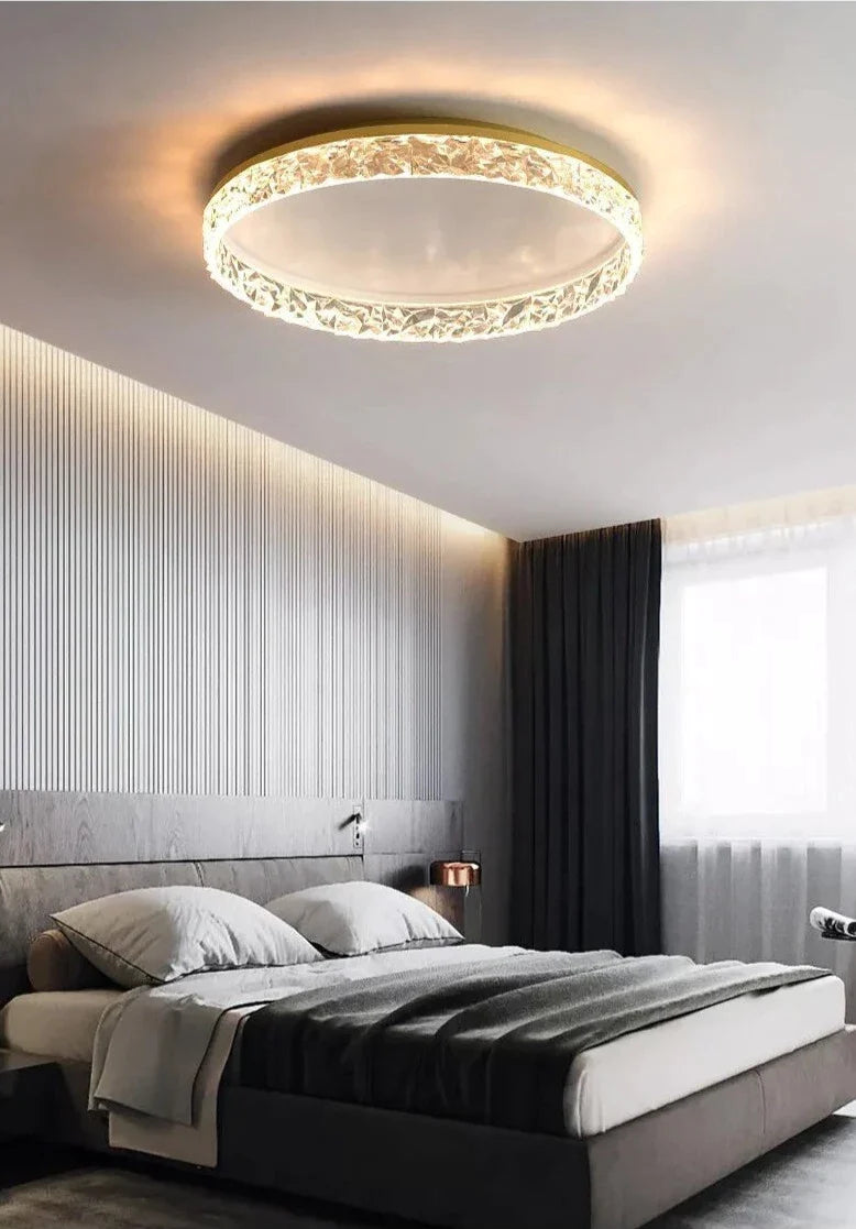 Taklampa i nordisk kristall