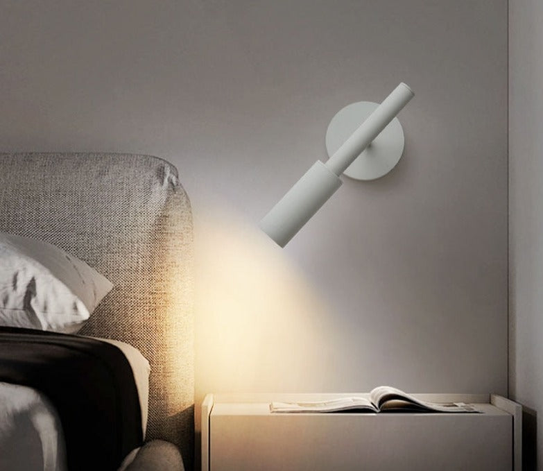 Roterande vägglampa