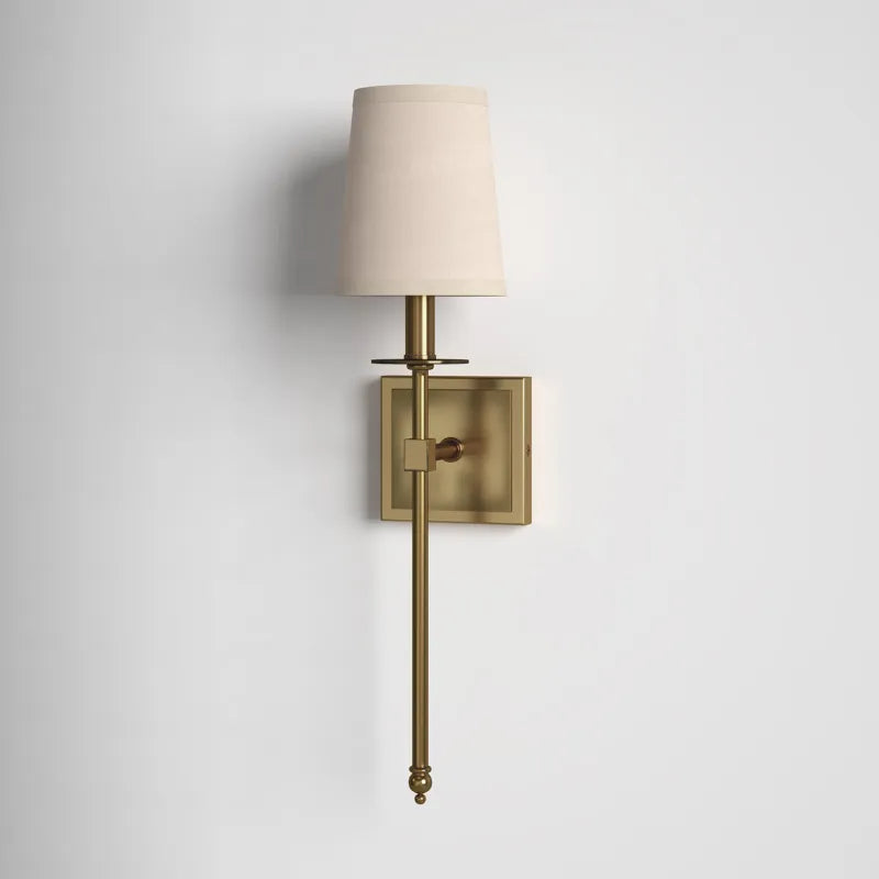 Vägglampa i amerikansk design
