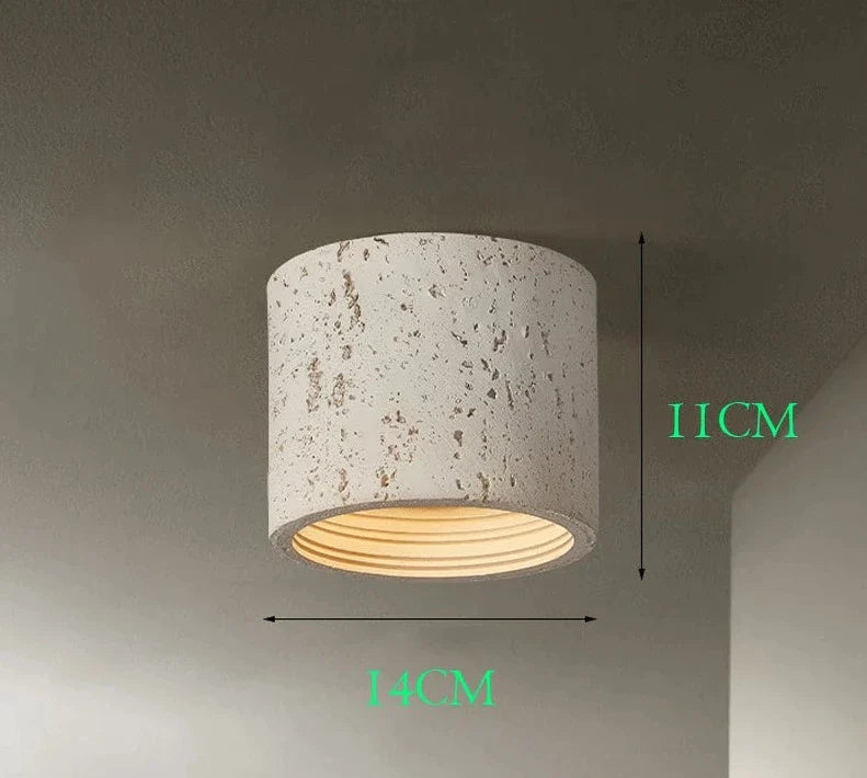 Wabi sabi spotlight cement