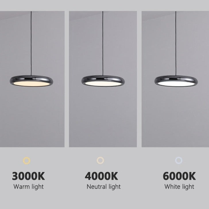 Minimalistisk nordisk led-pendellampa