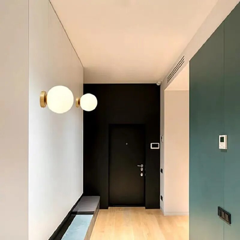 Led-lampa i nordiskt glas