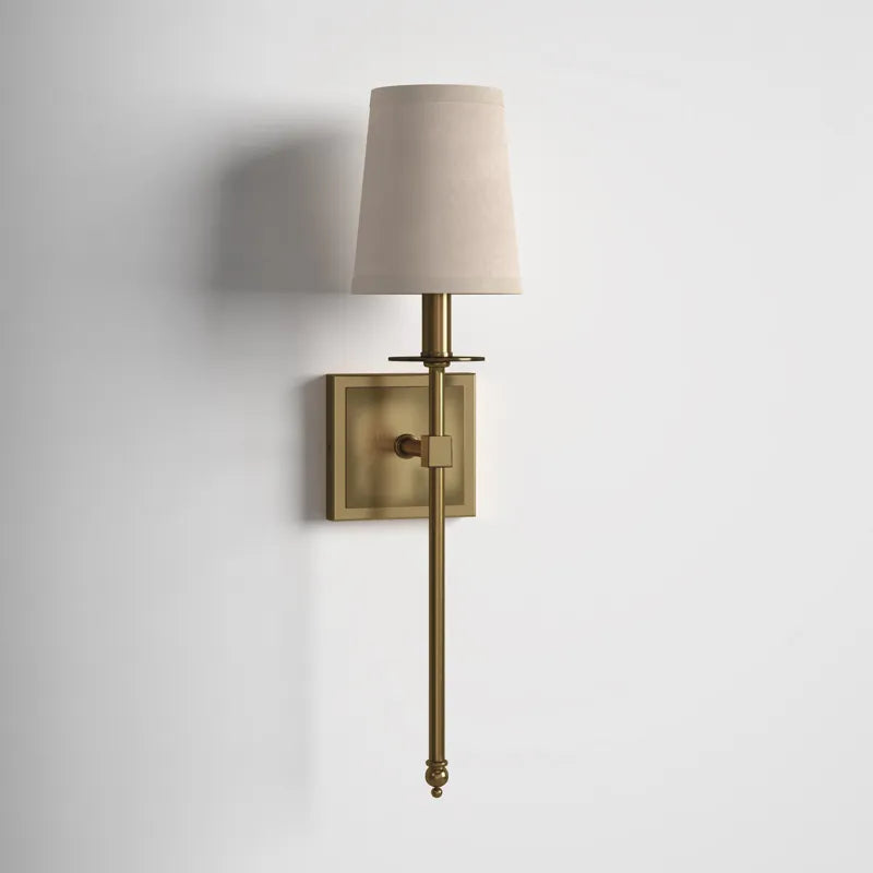 Vägglampa i amerikansk design