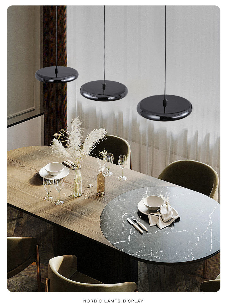 Minimalistisk nordisk led-pendellampa