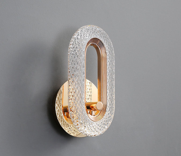 Vägglampa i kristall Royal